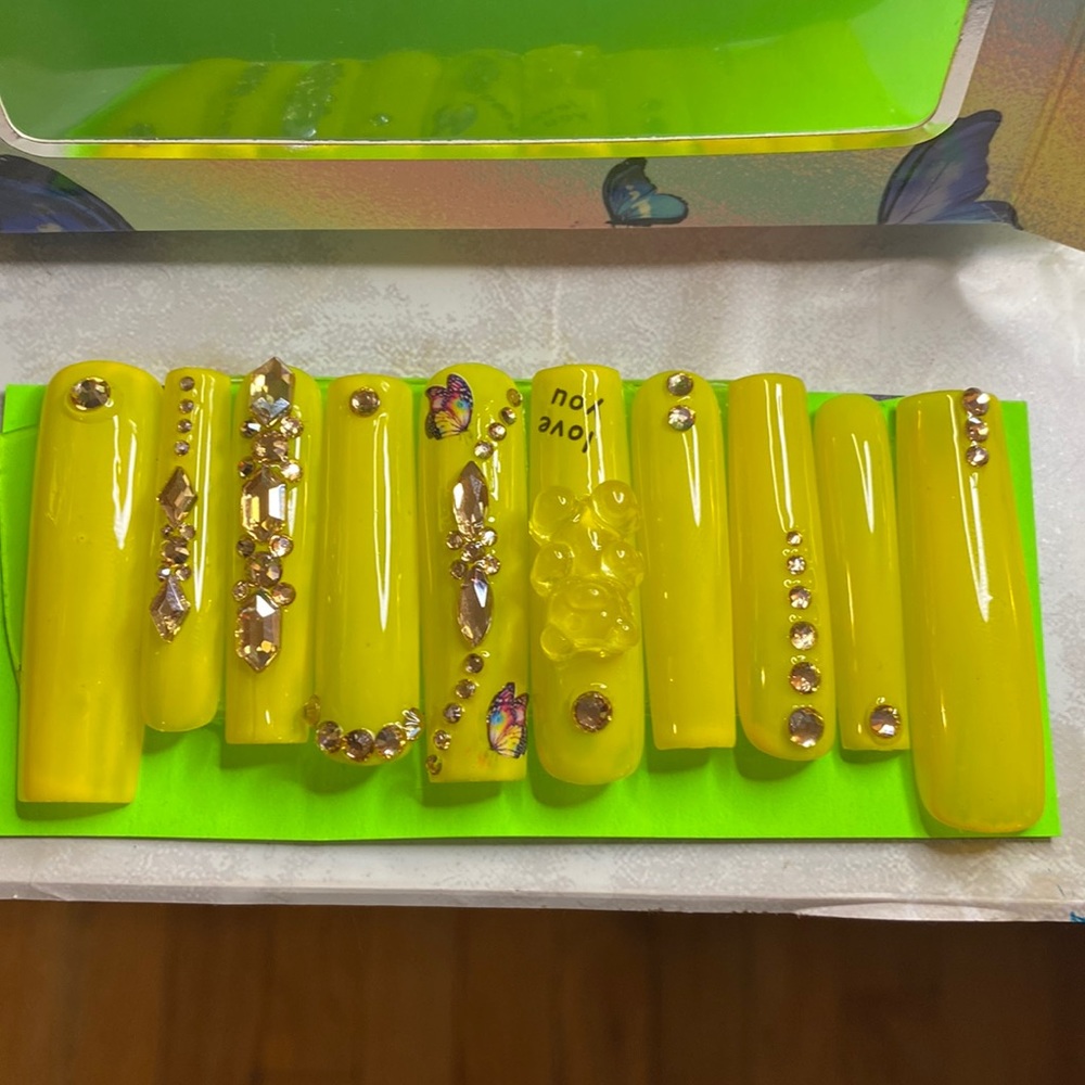 XL Yellow Jelly Spring Set 🌸